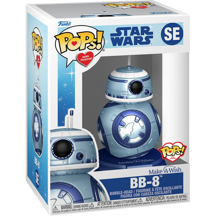 Funko Pop Star Wars: Make A Wish - BB 8 Metalico