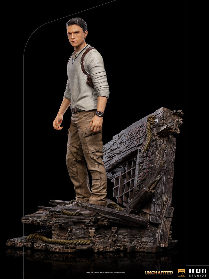 IRON Studios: Uncharted - Nathan Drake Deluxe Escala de Arte 1/10