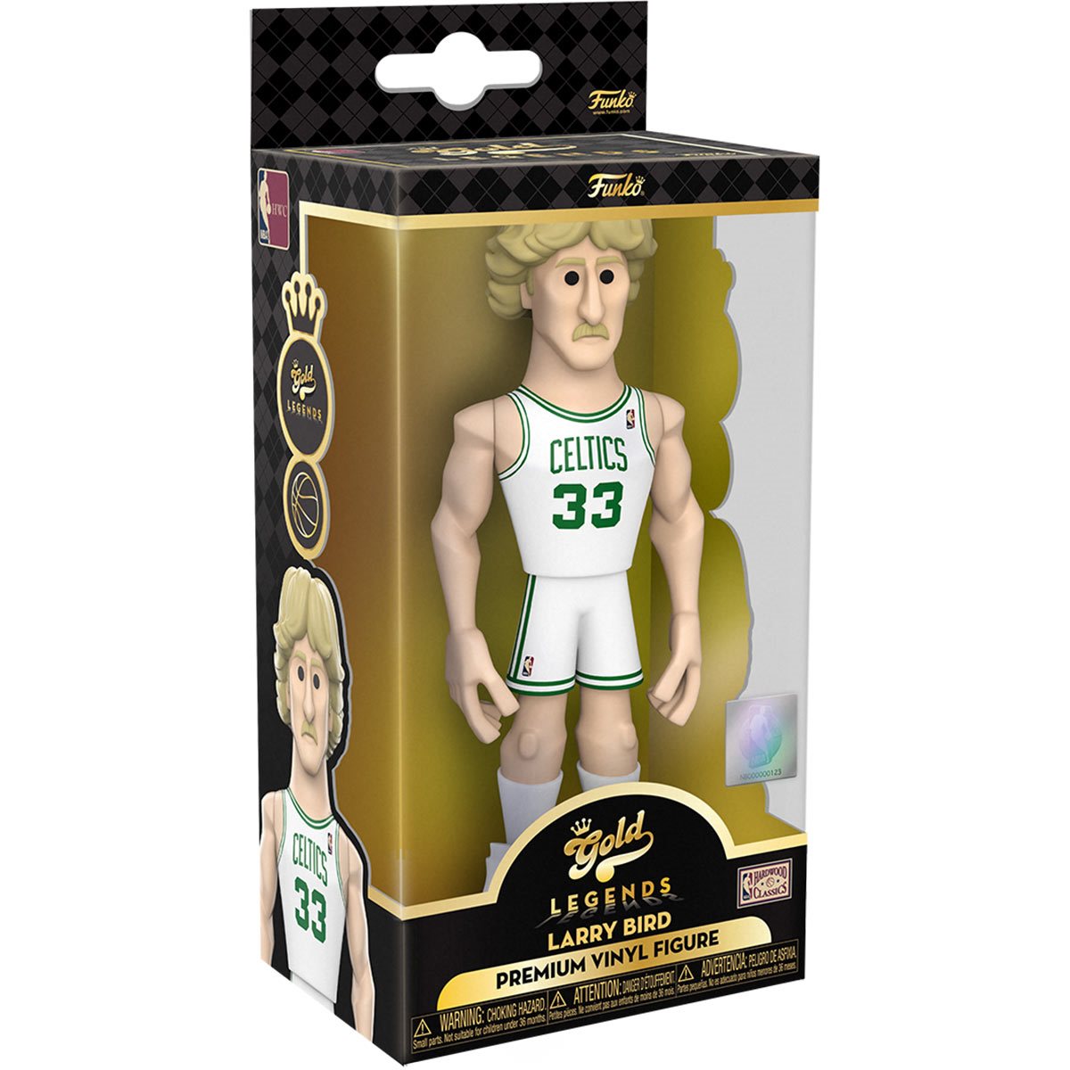 Funko Vinyl Gold NBA: Celtics - Larry Bird 5 Pulgadas