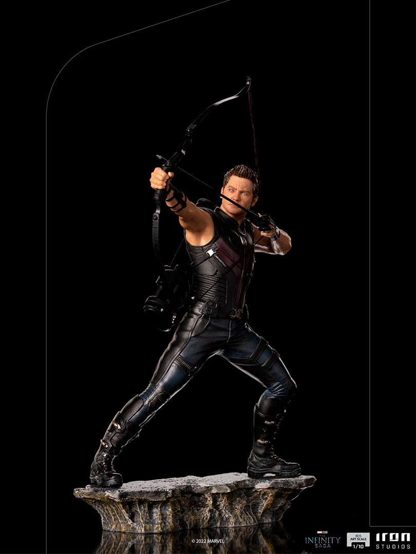 IRON Studios: Marvel The Infinity Saga - Hawkeye Batalla de Nueva York BDS Escala de Arte 1/10