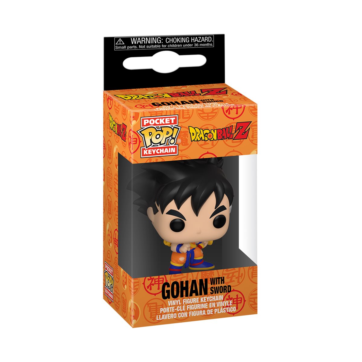 Funko Pop Keychain: Dragon Ball Z - Gohan con Espada Z Llavero