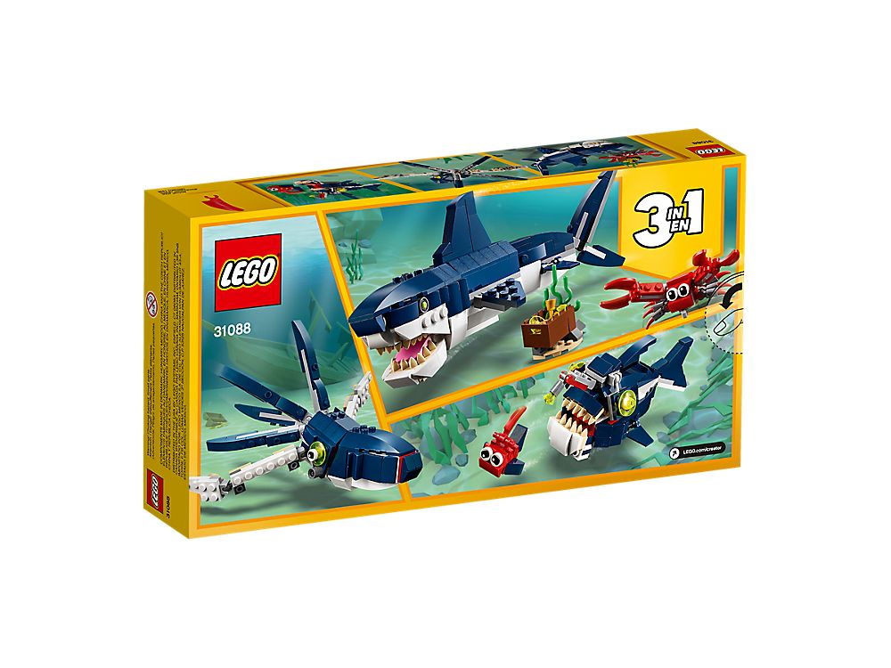 LEGO Creator Criaturas del Fondo Marino 31088
