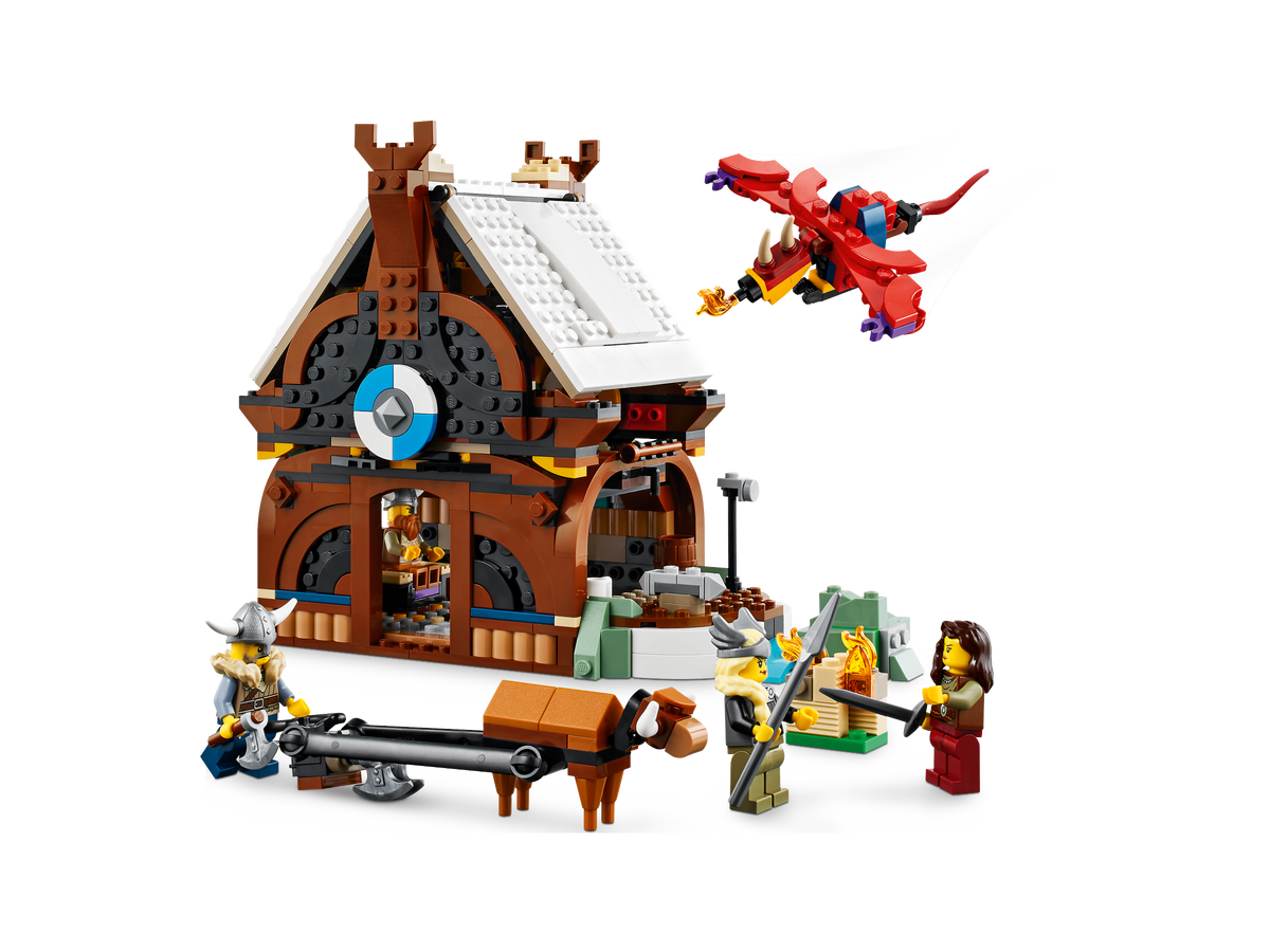 LEGO Creator Barco Vikingo y Serpiente Midgard 31132