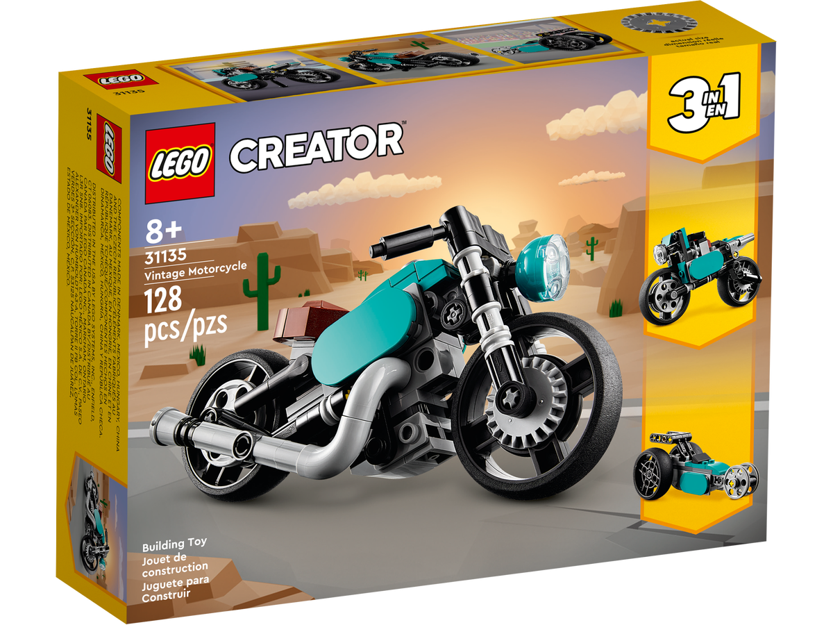 LEGO Creator 3 en 1 Moto Clasica 31135 — Distrito Max