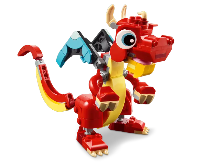 LEGO Creator 3 en 1  Dragon Rojo 3 En 1 31145