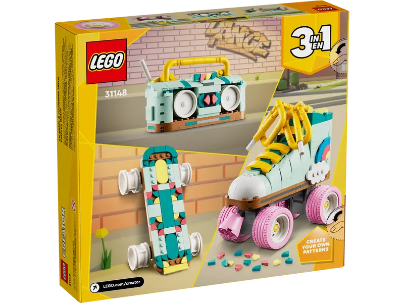 LEGO Creator 3 en 1 Patines Retro 31148