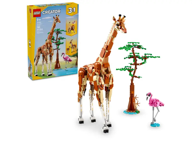 LEGO Creator 3 en 1 Safari De Animales Salvajes 31150