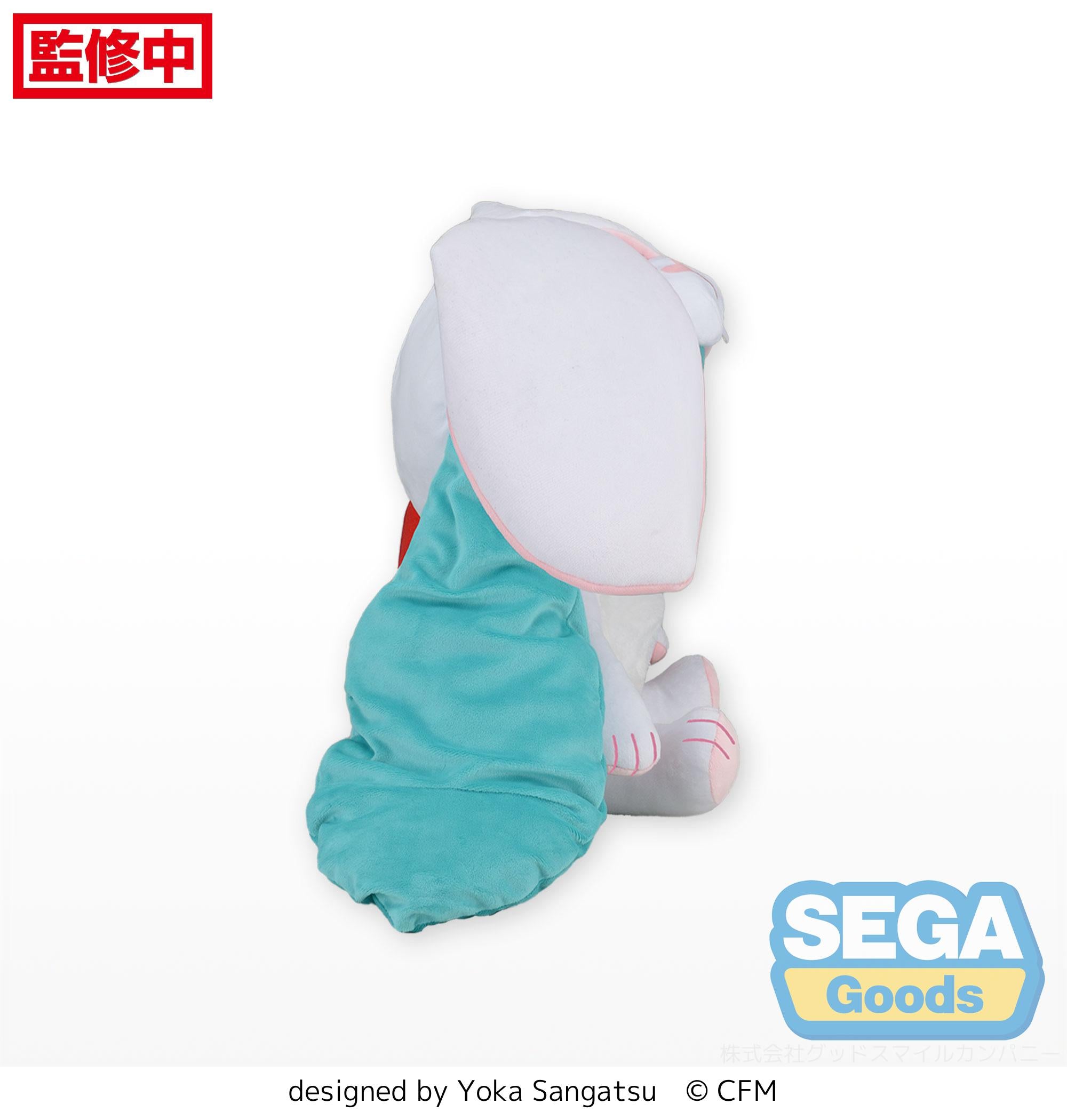 Sega Plushies Fuwapetit: Hatsune Miku Rabbit 2023 - Hatsune Miku Peluche
