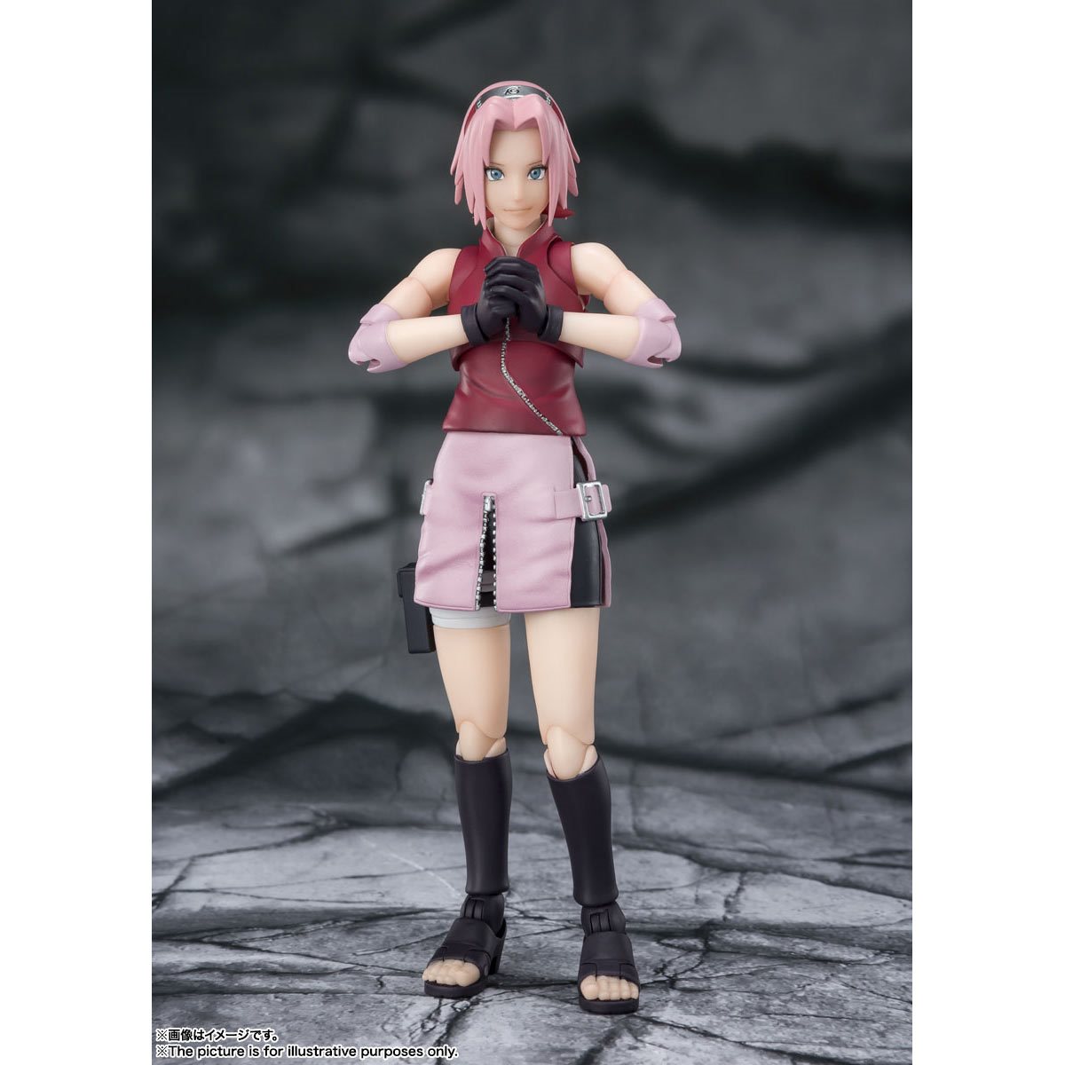 Bandai Tamashii Nations SH Figuarts: Naruto Shippuden - Sakura Haruno Figura de Accion