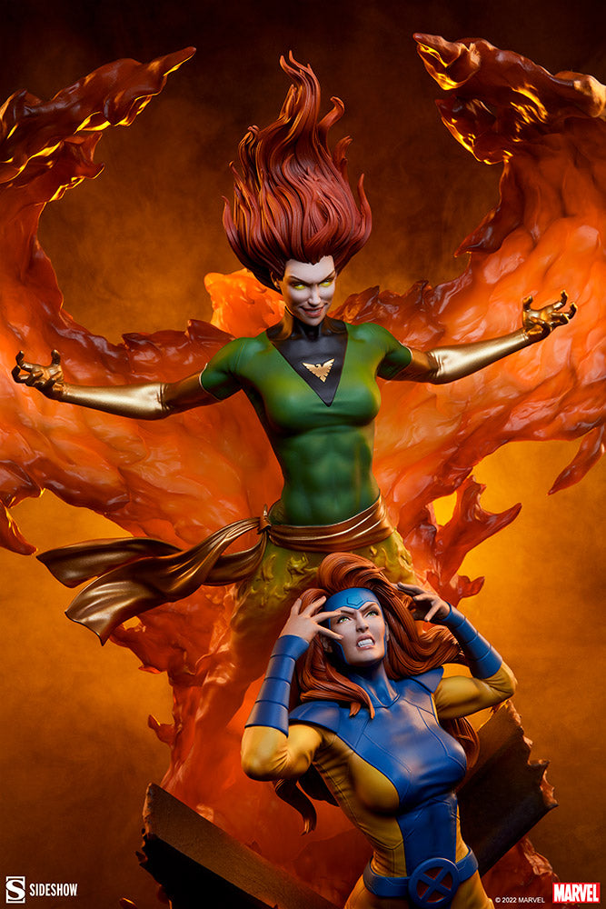 Sideshow Maquette: X Men - Phoenix y Jean Grey Estatua