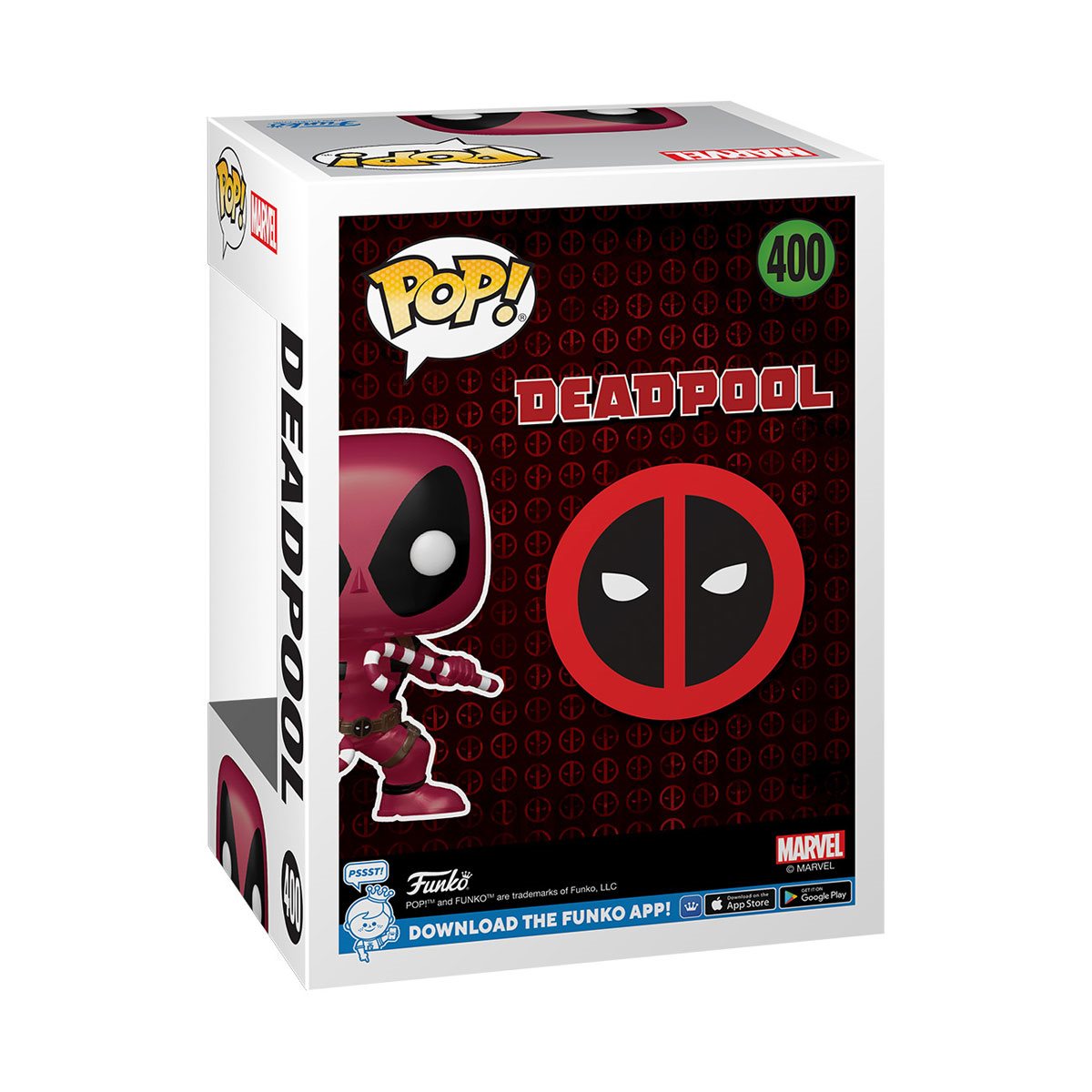 Funko Pop & Tee: Marvel - Playera Chica con Deadpool Navidad