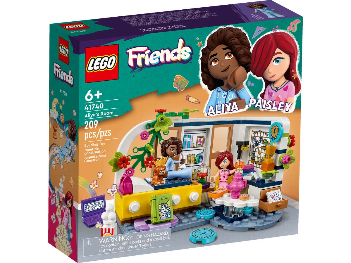 LEGO Friends La Habitacion De Aliya 41740