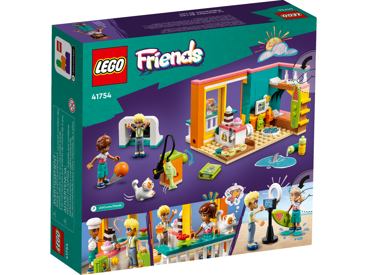 LEGO Friends La Habitacion De Leo 41754