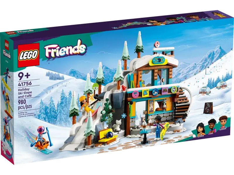LEGO Friends Pista de Esqui y Cafeteria 41756