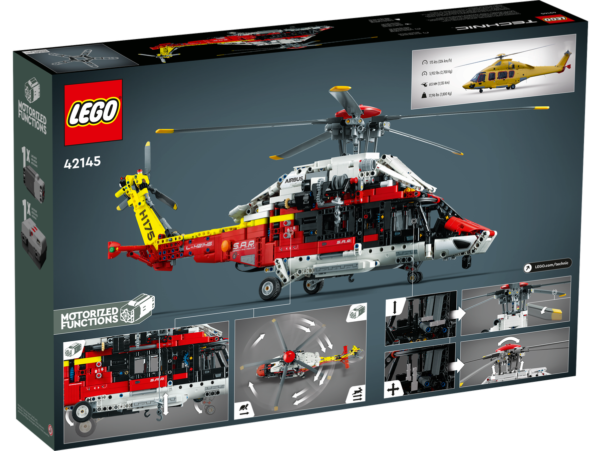 LEGO Technic Helicoptero de Rescate Airbus H175 42145