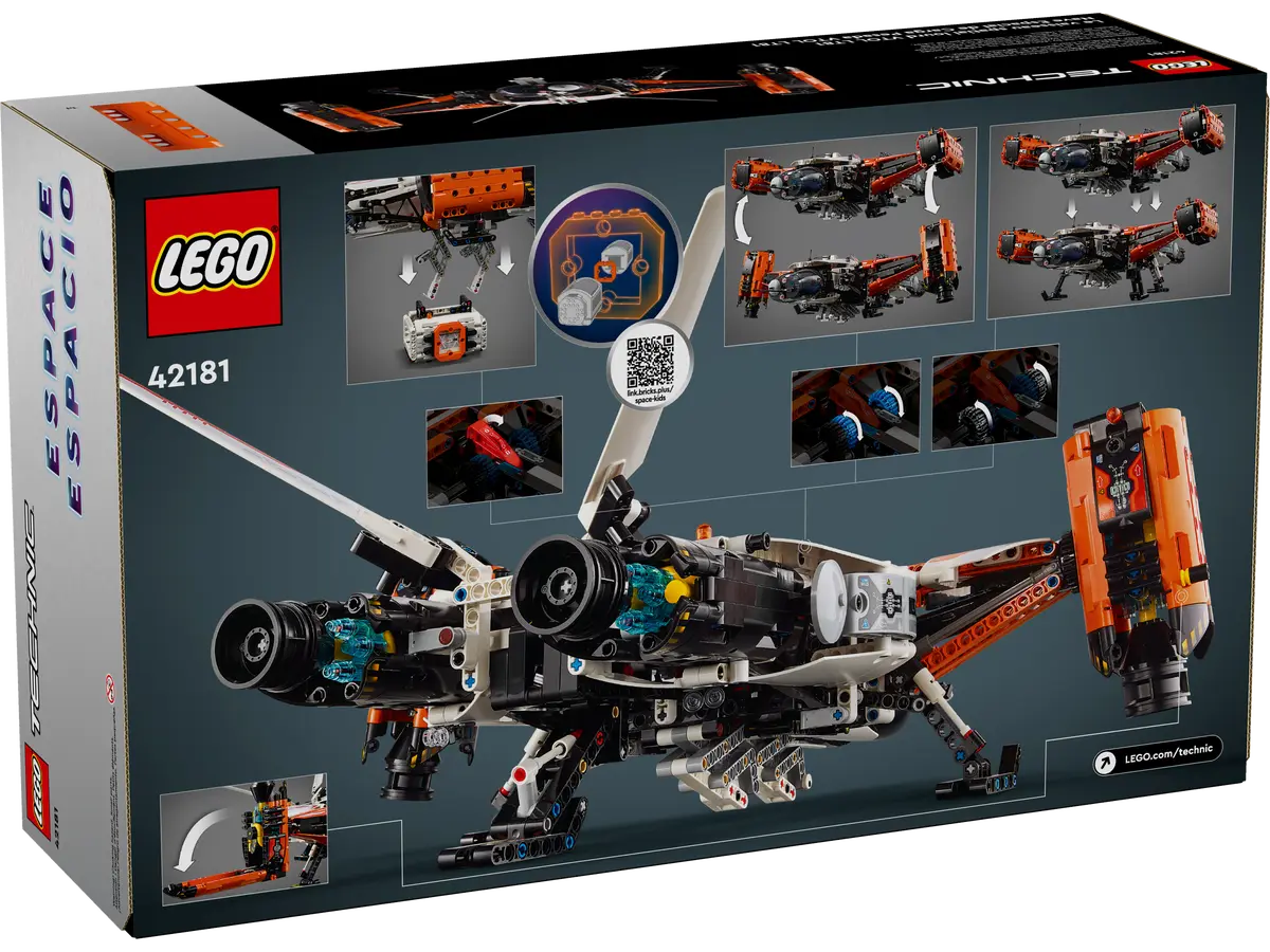 LEGO Technic Nave Espacial de Carga Pesada VTOL LT81 42181