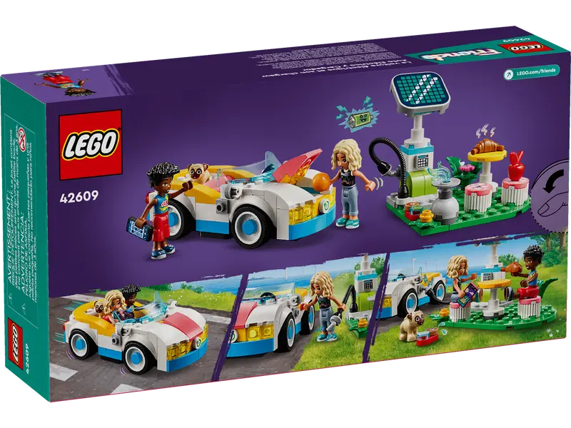 LEGO Friends Auto Electrico Y Cargador 42609