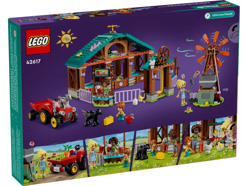 LEGO Friends Refugio De Animales De Granja 42617