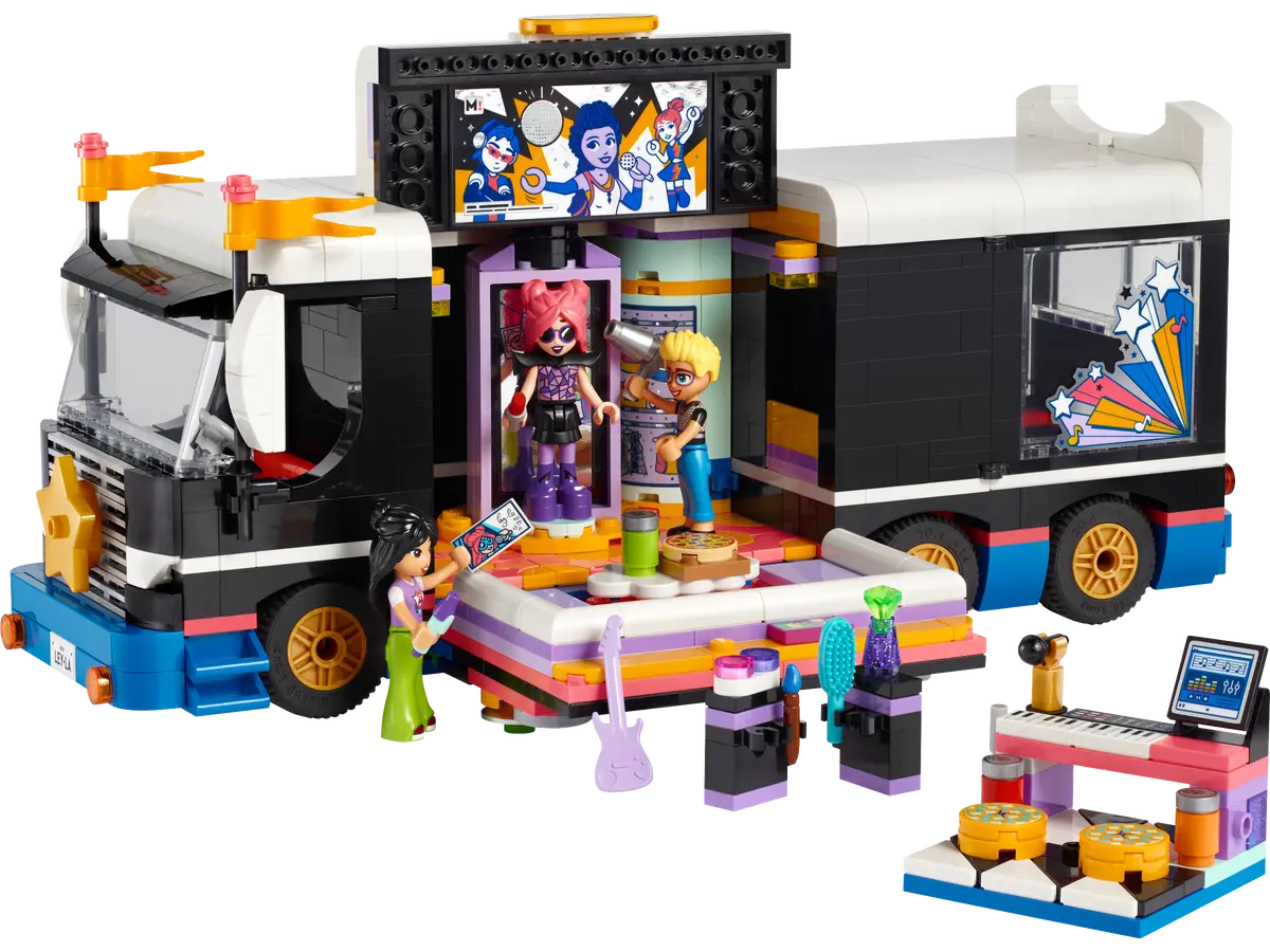 LEGO Friends Autobus de Gran Gira Musical 42619