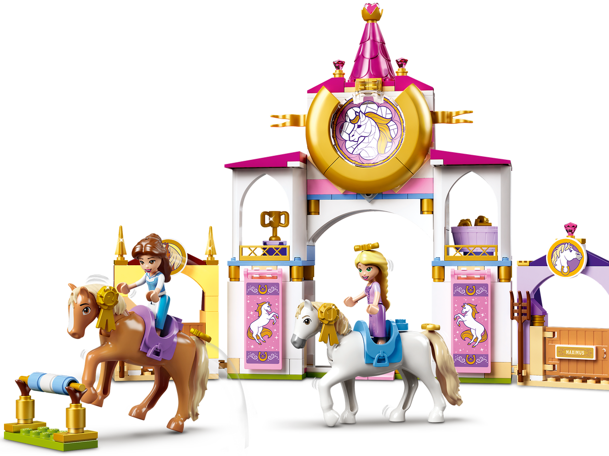 LEGO Disney Princess Establos Reales de Bella y Rapunzel 43195