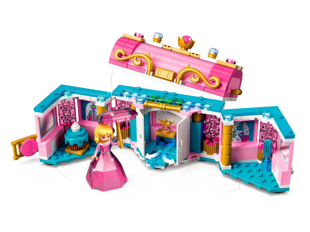 LEGO Disney Princess Creaciones Encantadas de Aurora, Merida y Tiana 43203