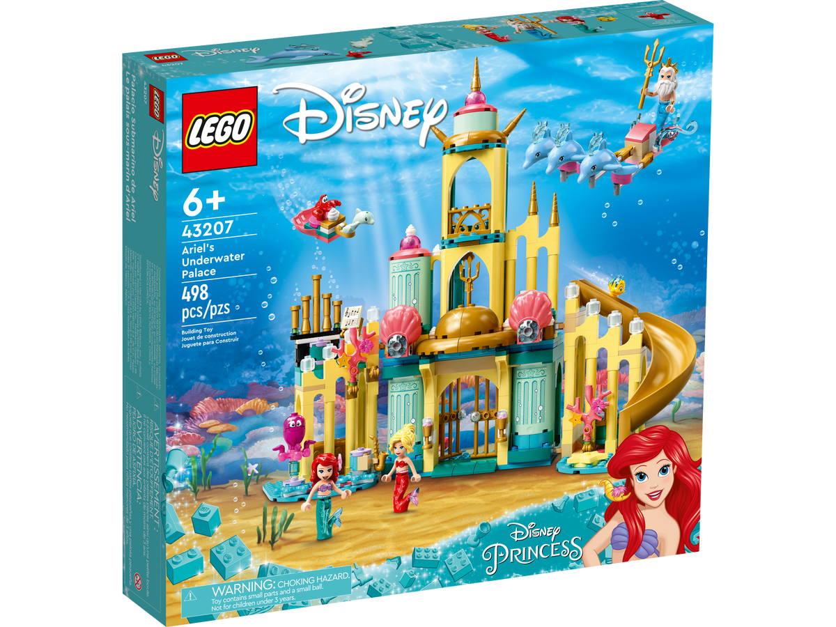 LEGO Disney Princess Palacio Submarino de Ariel 43207 — Distrito Max