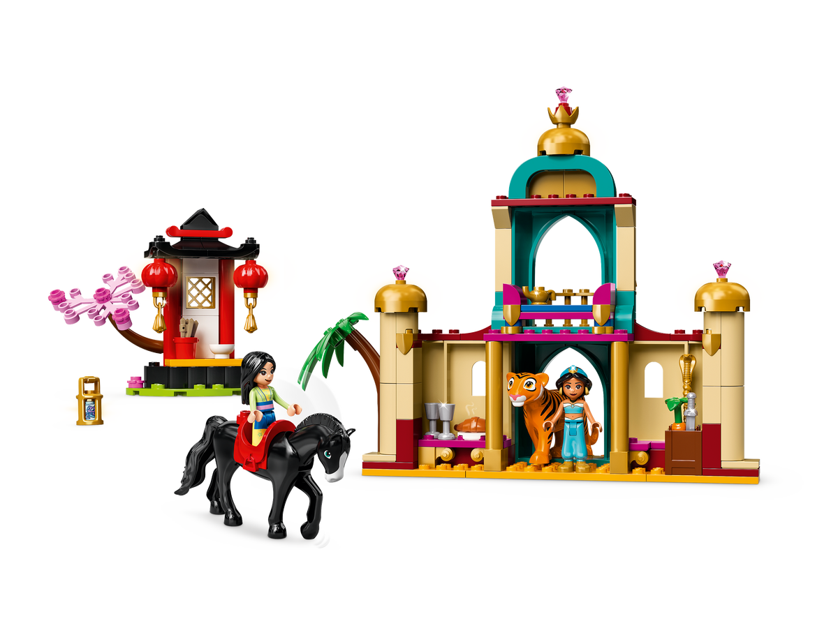LEGO Disney Princess Aventura de Jasmine y Mulan 43208
