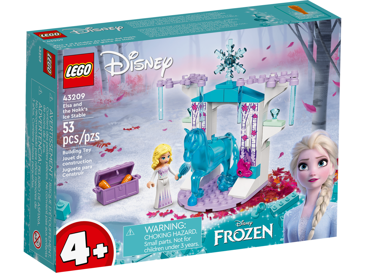 LEGO Disney Princess Elsa y el Establo de Hielo del Nokk 43209