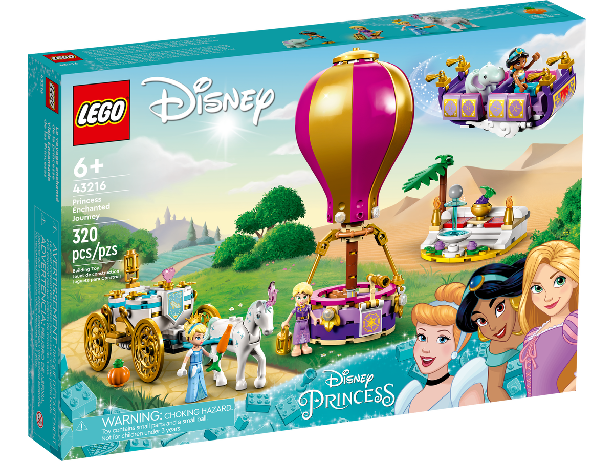LEGO Disney Princess Viaje Encantado de las Princesas 43216