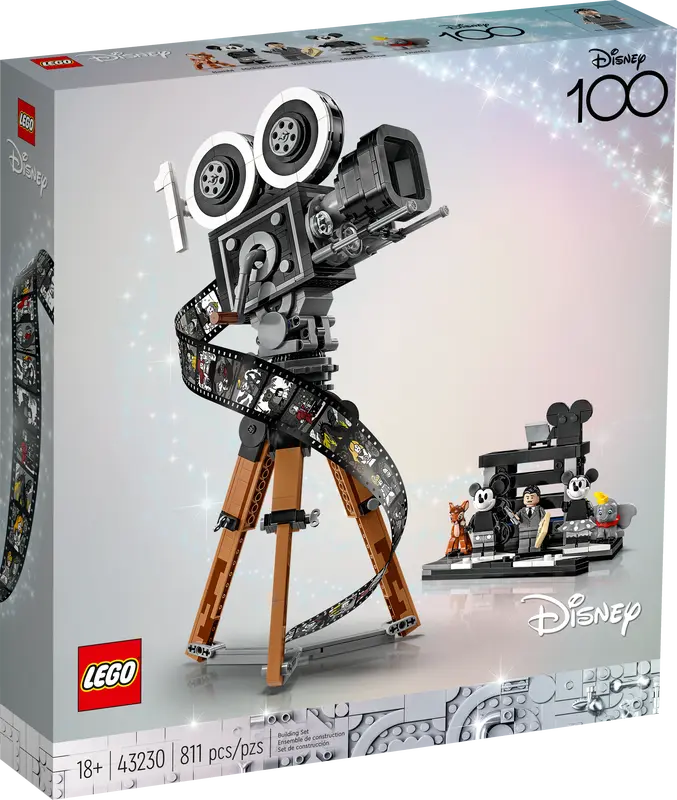 LEGO Disney Classic Disney 100 Camara en Homenaje a Walt Disney 43230