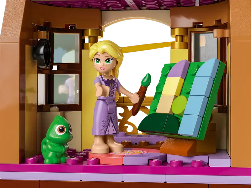 LEGO Disney Torre de Rapunzel y El Patito Frito 43241