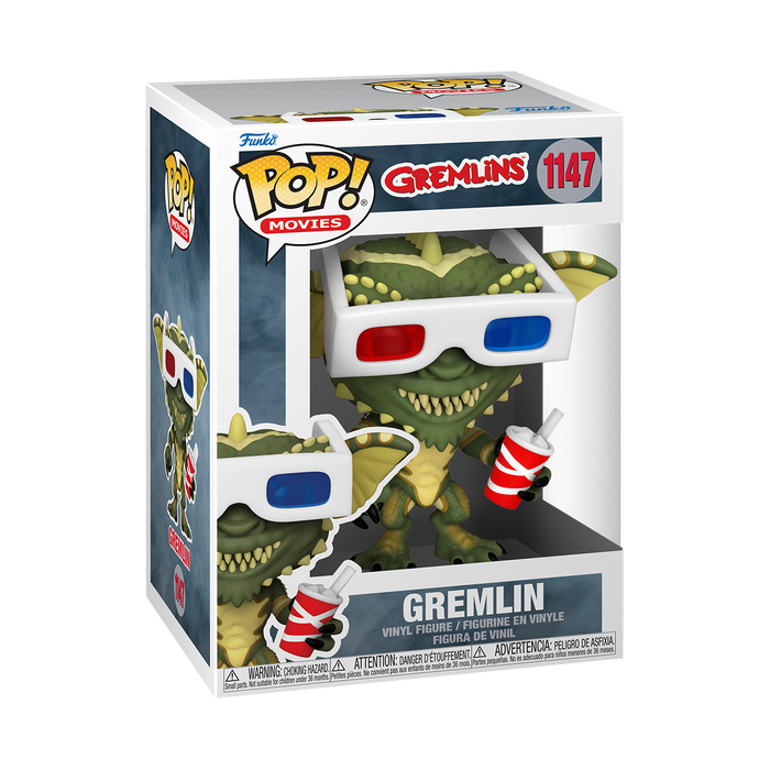Funko Pop Movies: Gremlins - Gremlin con Lentes 3D