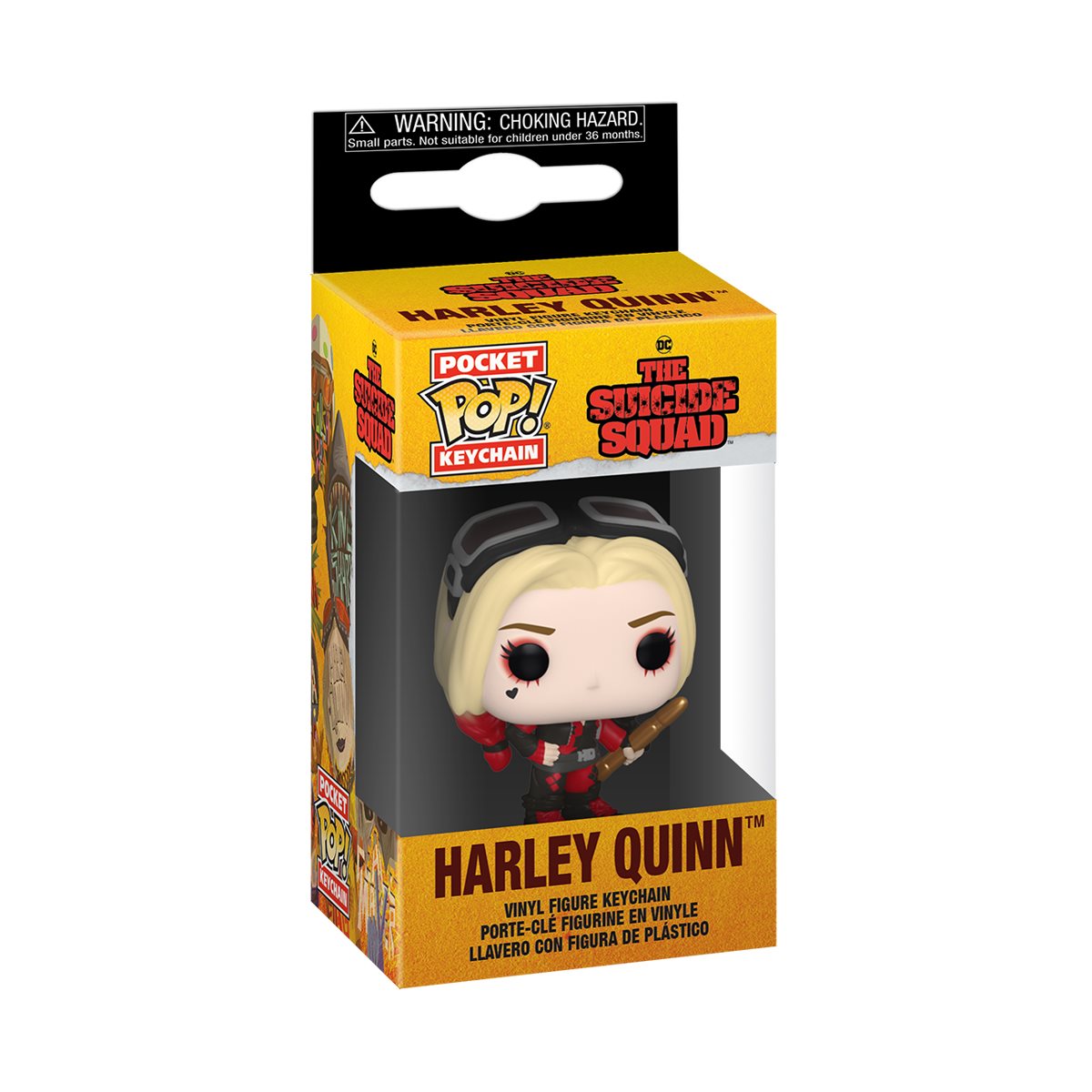 Funko Pop Keychain: Suicide Squad 2 - Harley Quinn Bodysuit Llavero