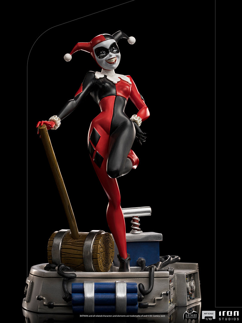 IRON Studios: Batman La Serie Animada - Harley Quinn Escala de Arte 1/10