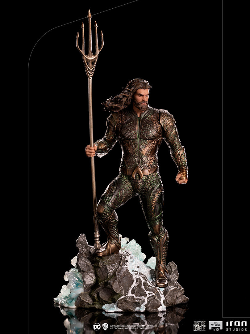 IRON Studios: DC Justice League Snyder Cut - Aquaman BDS Escala de Arte 1/10