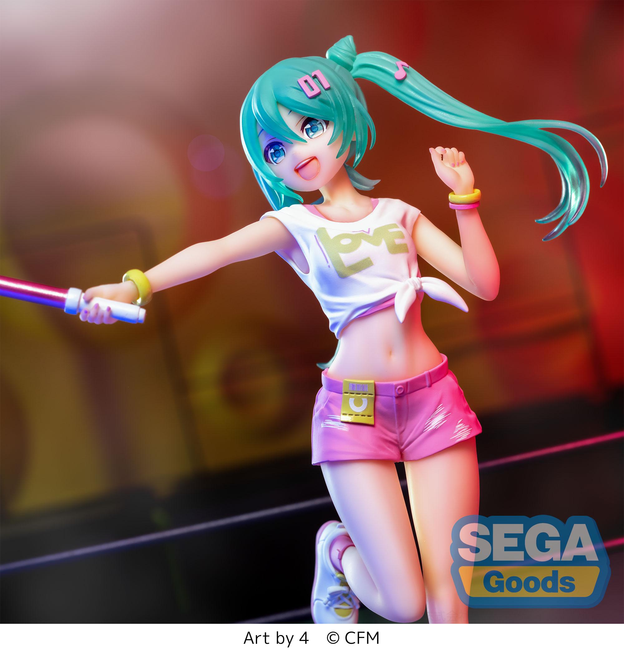 Sega Figures Luminasta: Hatsune Miku Series  - Hatsune Miku Live Cheering