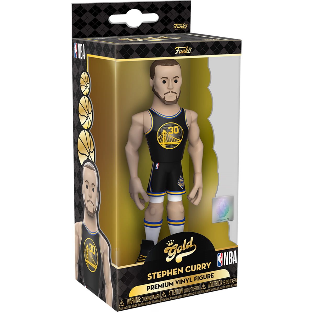 Funko Vinyl Gold NBA: Warriors - Stephen Curry Uniforme Local 5 Pulgadas