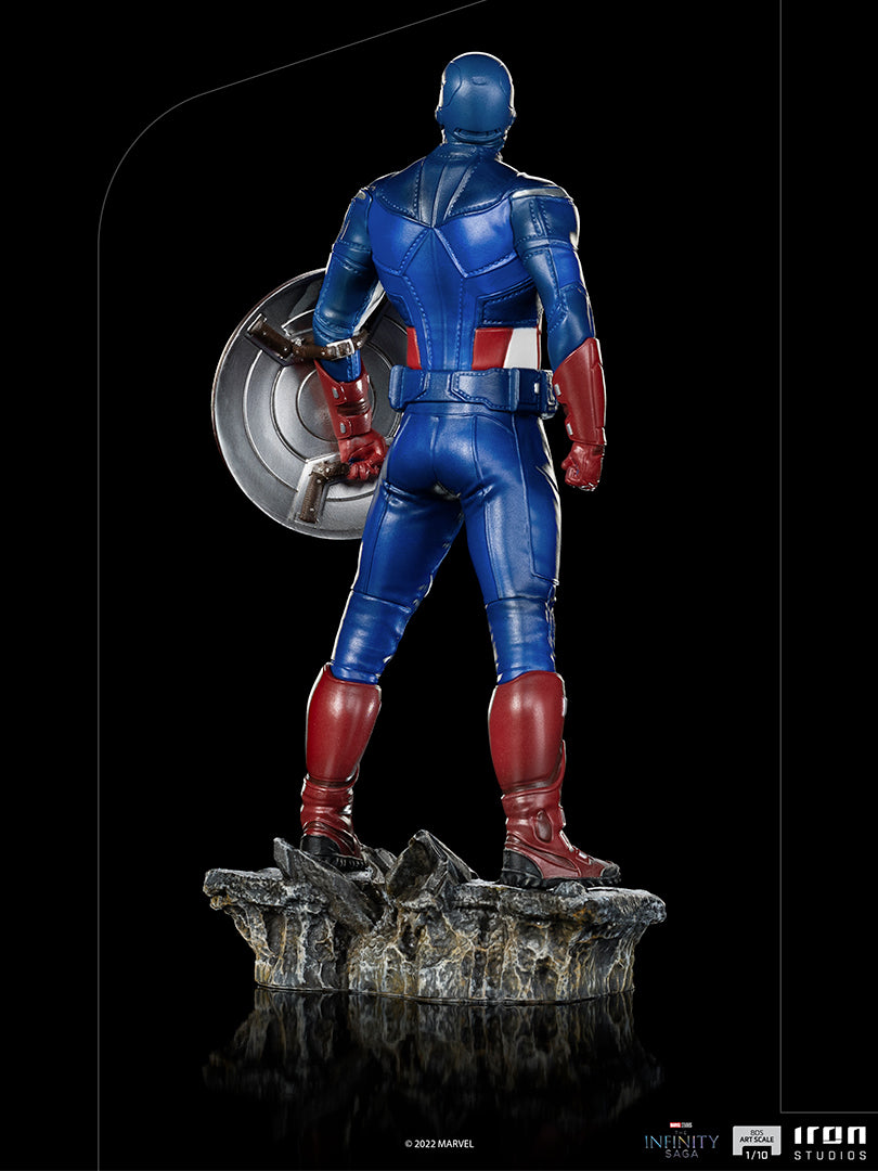 IRON Studios: Marvel The Infinity Saga - Capitan America Batalla de Nueva York BDS Escala de Arte 1/10