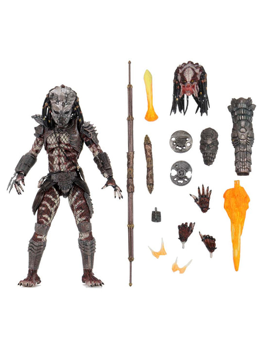 NECA Figura de Accion Ultimate: Depredador 2 - Guardian Depredador 7 Pulgadas 