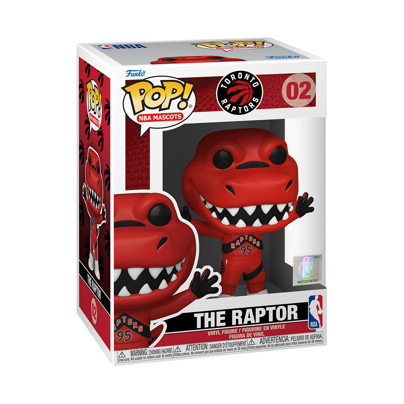 Funko Pop NBA Mascotas: Toronto - Raptor