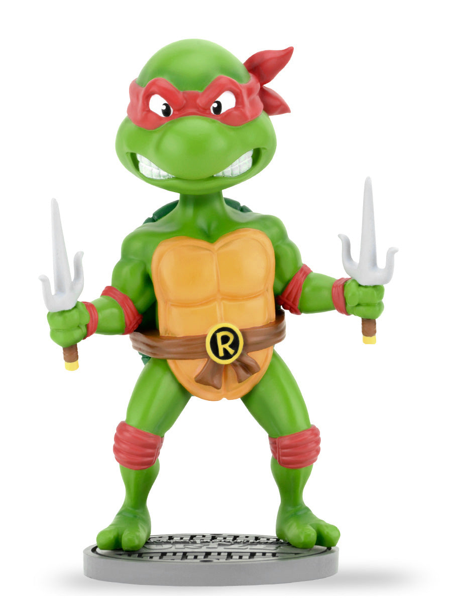 NECA Head Knocker Cabezon: TMNT Tortugas Ninja - Rafael — Distrito Max