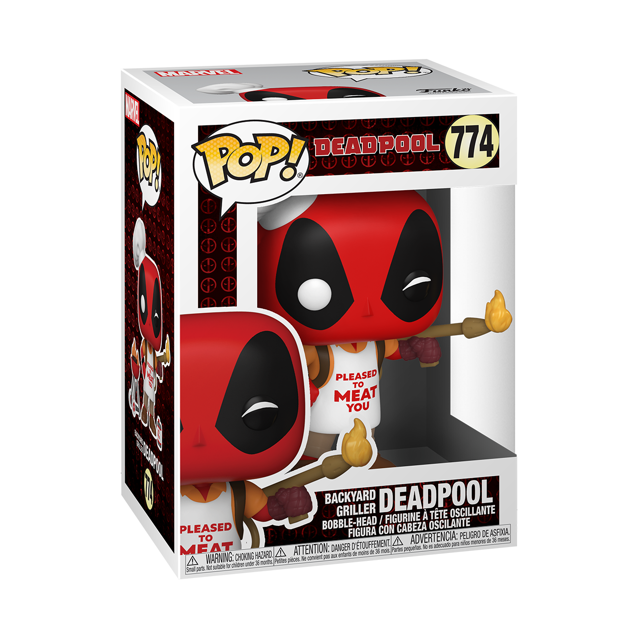 Funko Pop Marvel: Deadpool 30 Aniversario - Deadpool Parrillero