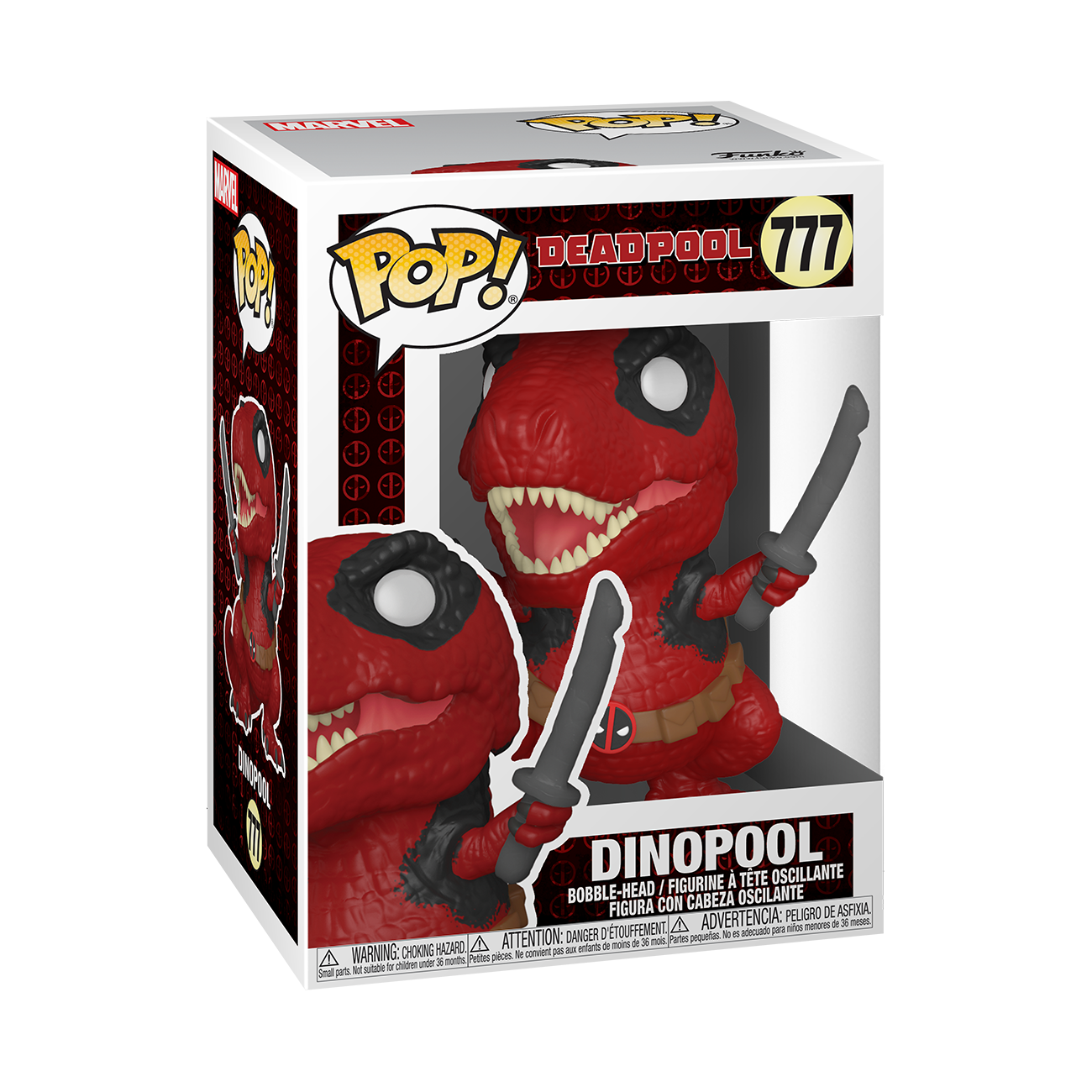 Funko Pop Marvel: Deadpool 30 Aniversario - Dinopool