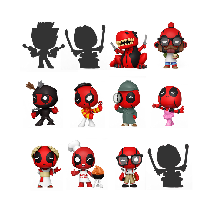 Funko Mystery Mini: Marvel Deadpool 30 Aniversario - Figura Sorpresa