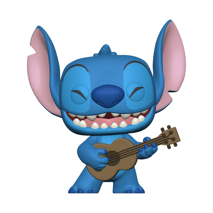 Funko Pop Disney: Lilo y Stitch - Stitch Con Ukelele
