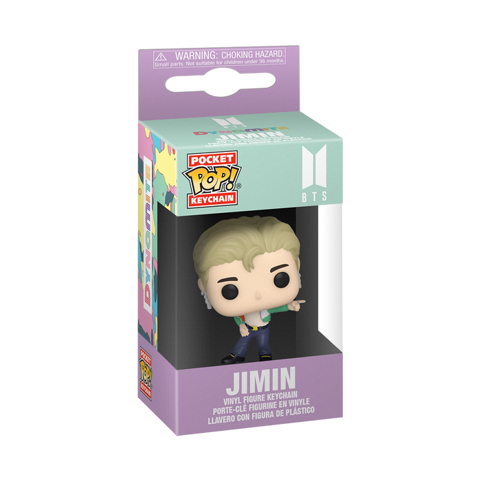 Funko Pop Keychain: BTS - Dynamite - Jimin Llavero