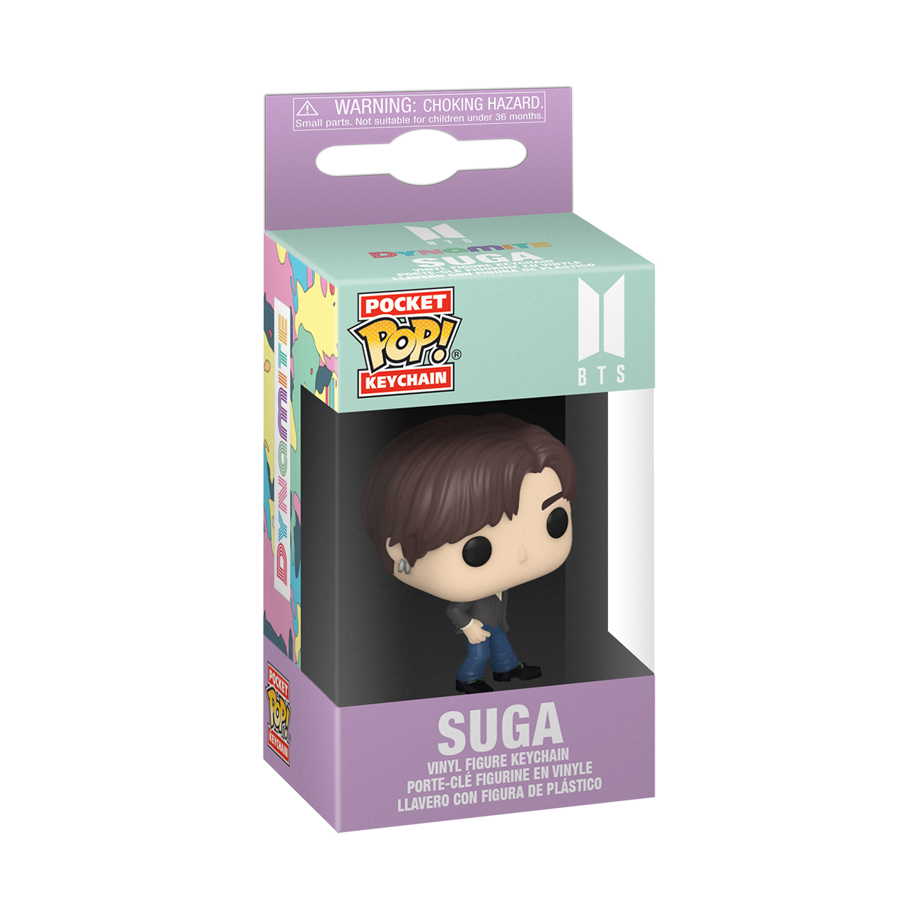 Funko Pop Keychain: BTS - Dynamite - Suga Llavero