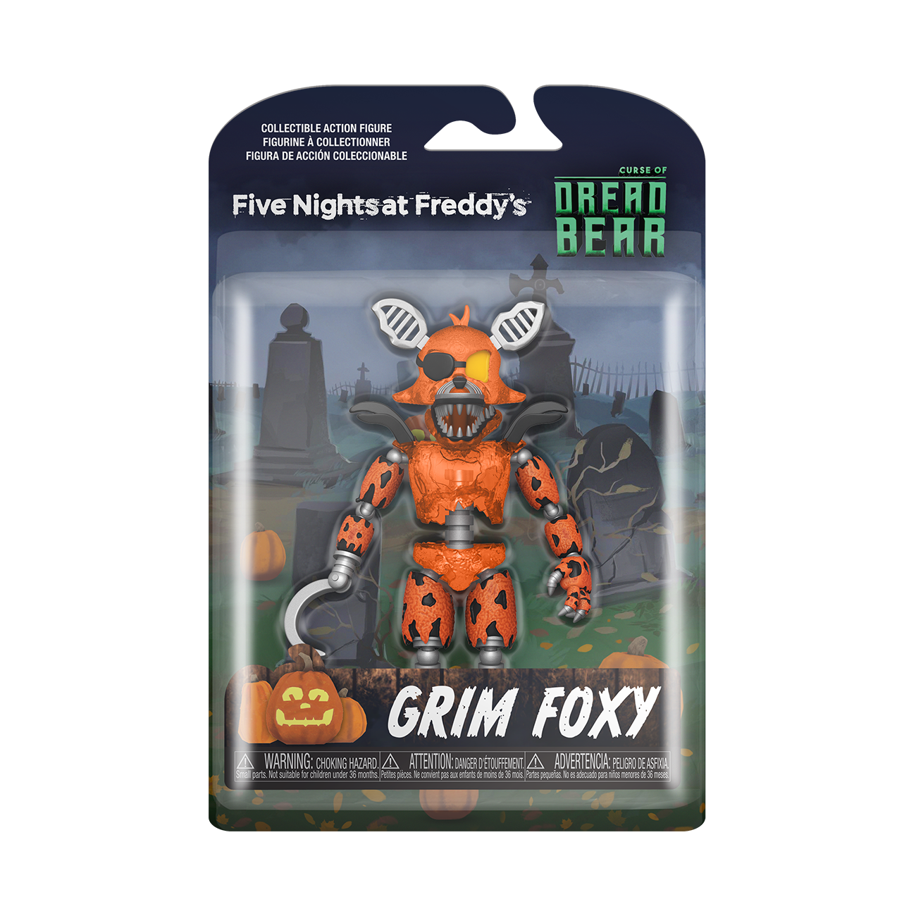 Funko Figura de Accion: Five Nights at Freddys Dreadbear - Grim Foxy