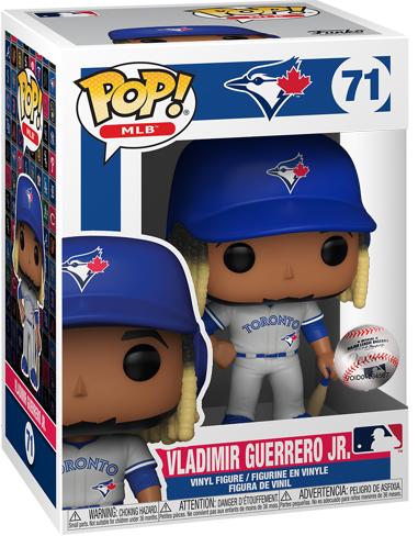 Funko Pop MLB: Blue Jays - Vladimir Guerrero Jr. Uniforme Visitante