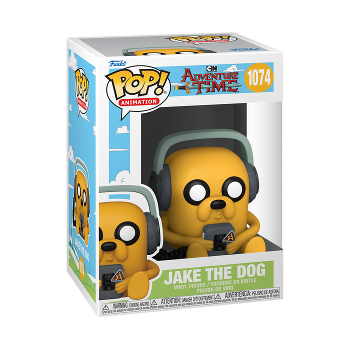 Funko Pop Animation: Hora de Aventura - Jake con reproductor Cartoon classics